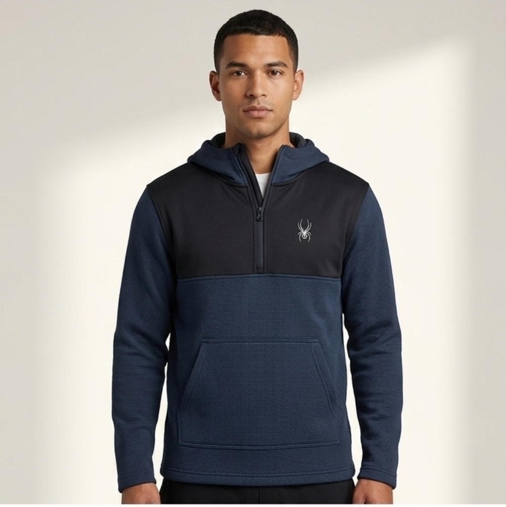 NWT Spyder Fleece Lined Hoodie